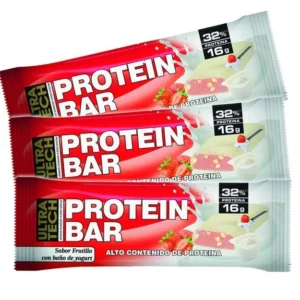 ULTRATECH Barra Protein BAR sabor Frutilla x 50g