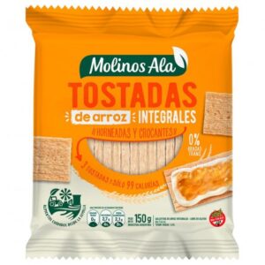 Tostada Integrales de Molinos Ala x150g